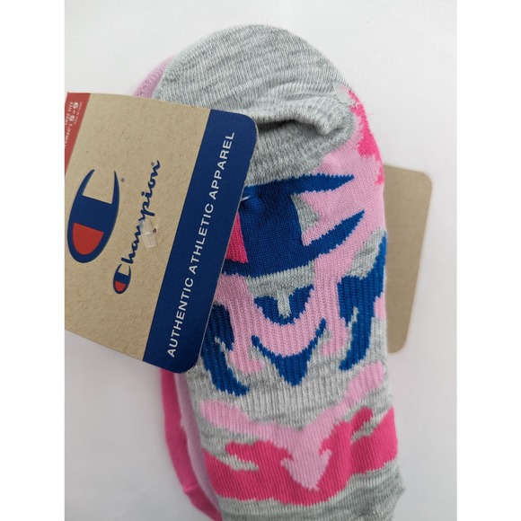 Champion No Show Socks Women's 3 Pack - Picture 6 of 7